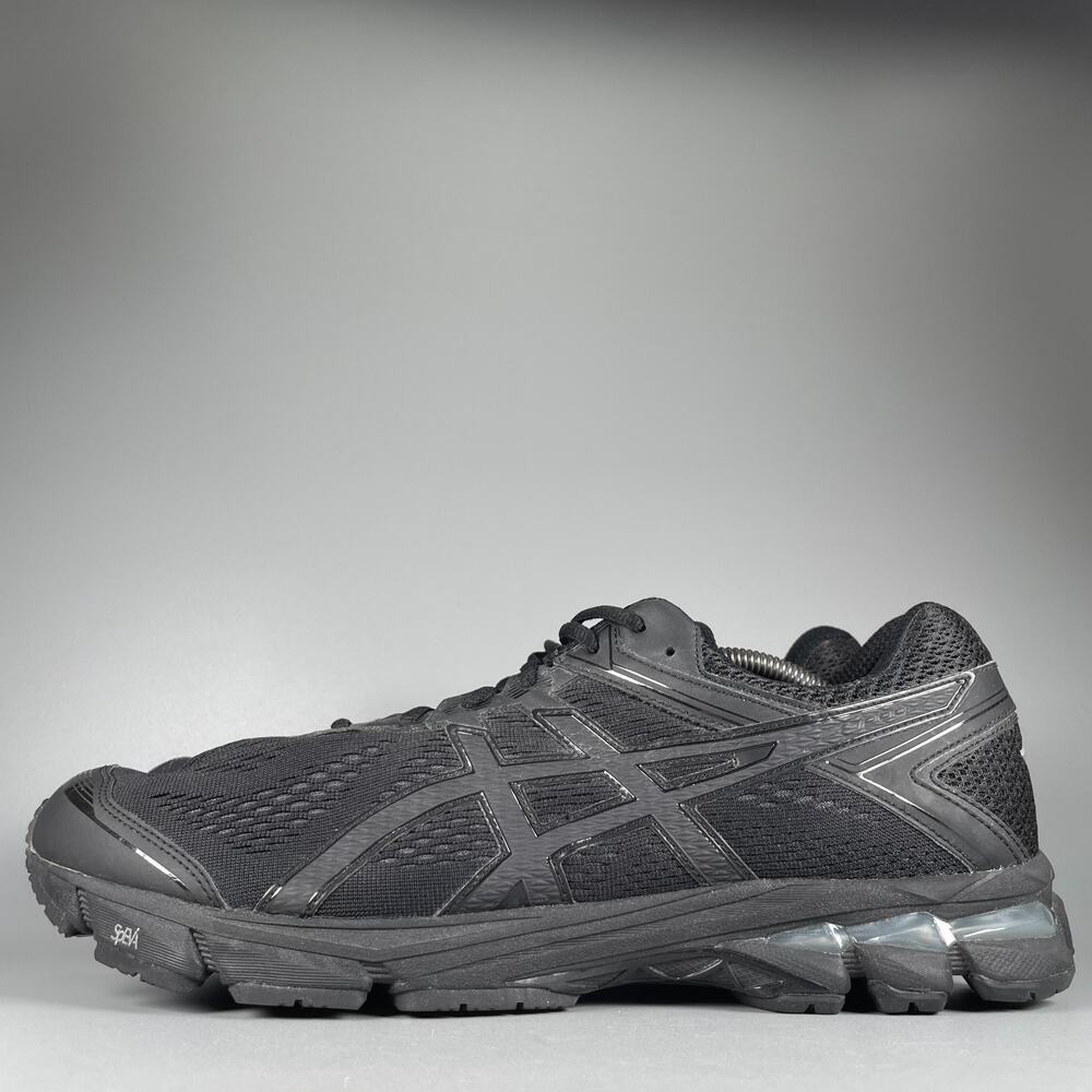 ASICS GT-2000 4 Men's Size 13 4E Extra Wide Black Running Shoes Sneakers Casual